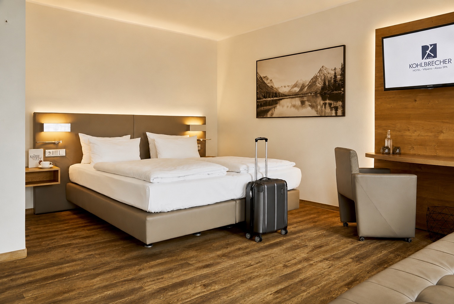 Deluxezimmer im Hotel Kohlbrecher